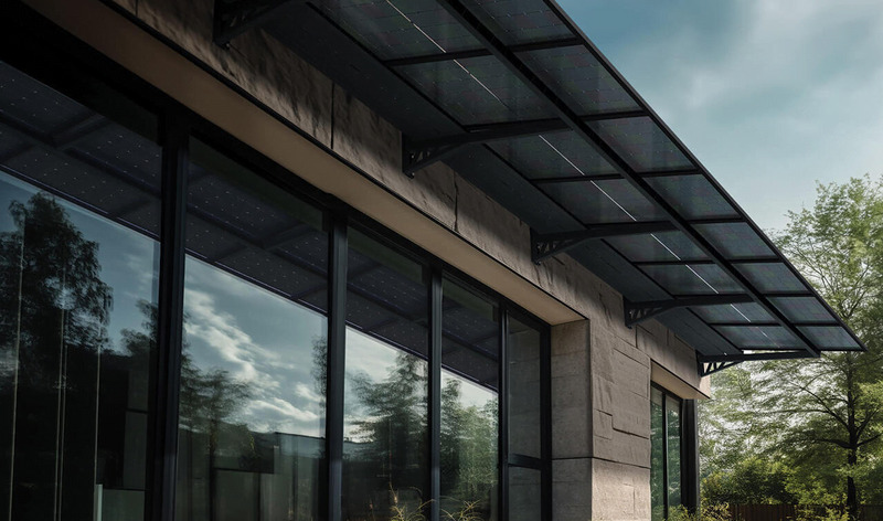 Marquesina solar personalizable