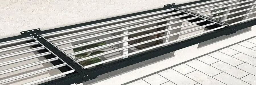 Marquesinas para puertas entrada modernas