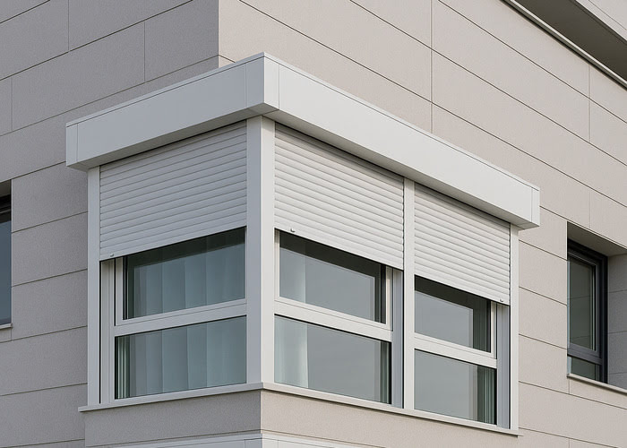 Persiana exterior sin obra