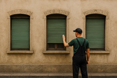 Reparación y restauración de persianas en el centro Reparación de persianas antiguas en el centro de Alcobendas