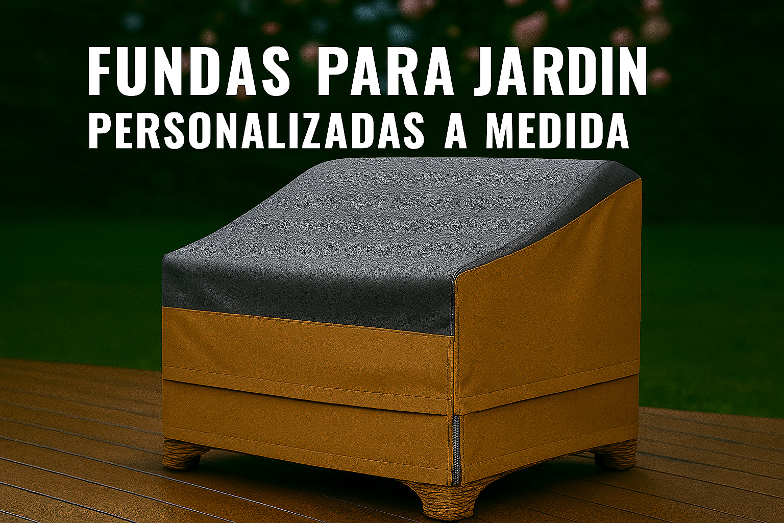 funda muebles jardín