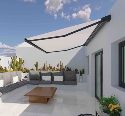 Toldo brazo extensible Sanchinarro