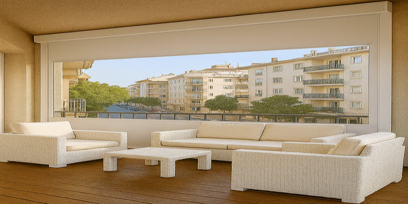 Toldos verticales transparentes 